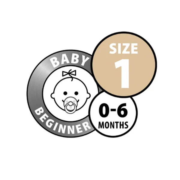 BIBS Colour Pacifiers 2Pack (Size 1) Sage - Image 3