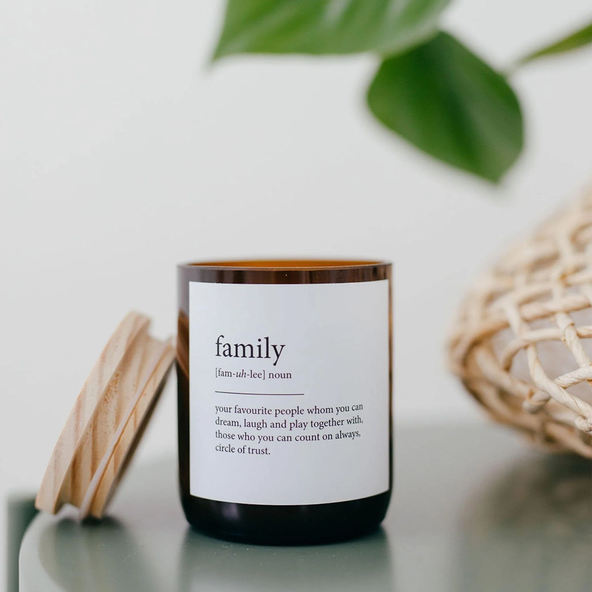 "Family" Dictionary Candle - Image 3