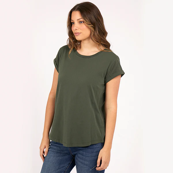 Manly Tee - Khaki - Image 4