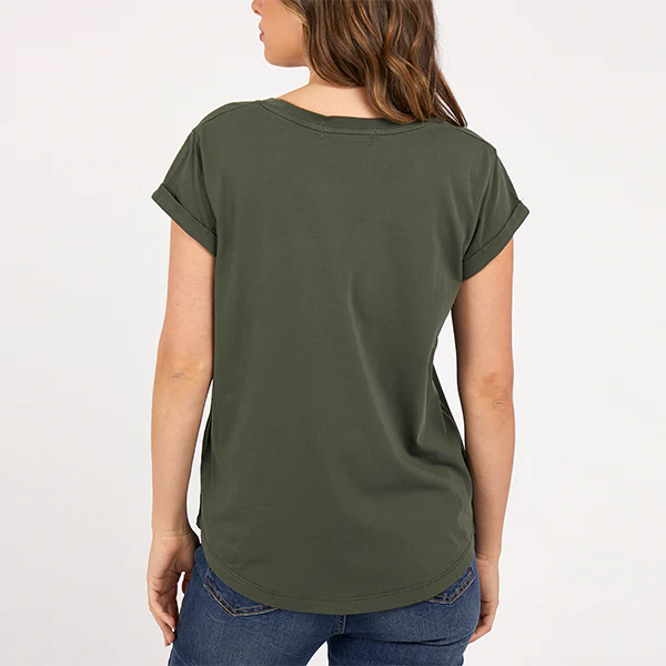 Manly Tee - Khaki - Image 5